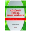 Çözümlü Farsça Temel Metinler