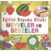 Eğitici Boyama Kitabı - Meyveler Ve Sebzeler
