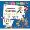 Eğlenceli Faaliyet Seti - Lacivert Kitap - 4+ Yaş