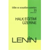 Halk Eğitimi Üzerine
