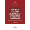 Kanunilik İlkesinin Uluslararası Hukuktaki Yansımaları