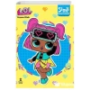 Lol Surprise Simli Çıkartmalı Boyama Kitabı