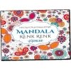 Mandala Renk Renk Çiçekler