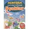 Muhteşem Çıkartmalar ve Aktiviteler : Uçaklar