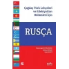 Rusça-çağdaş Türk Lehçeleri Ve Edebiyatları Bölümleri İçin