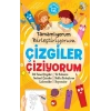 Tamamlıyorum Birleştiriyorum - Çizgiler Çiziyorum