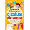 Tamamlıyorum Birleştiriyorum Çizgiler Çiziyorum