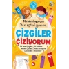 Tamamlıyorum Birleştiriyorum - Çizgiler Çiziyorum