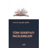 Türk Edebiyatı İncelemeleri