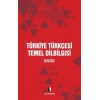 Türkiye Türkçesi Temel Dilbilgisi