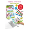 Unicorn - Boya Ve Sil Aktivite Kitabı