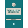 Yanyalı Ali Rıza’nin Söz Dizimi Kitabı