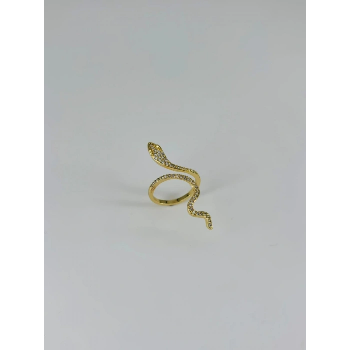 14 K Gold Kaplama Zirkon Taşlı Yüzük