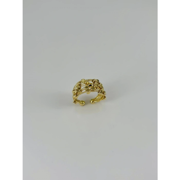 14 K Gold Kaplamalı Yüzük