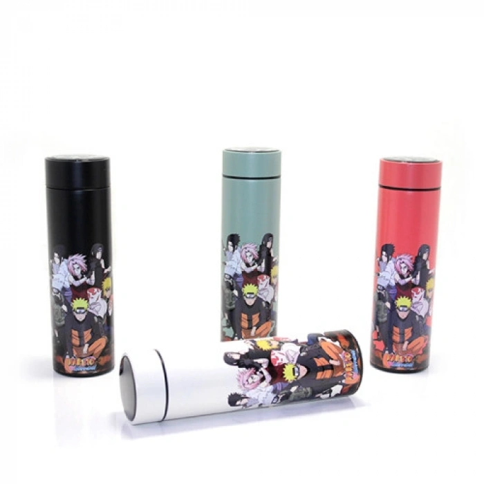 Anime Baskılı Digital Göstergeli Termos 500 ml
