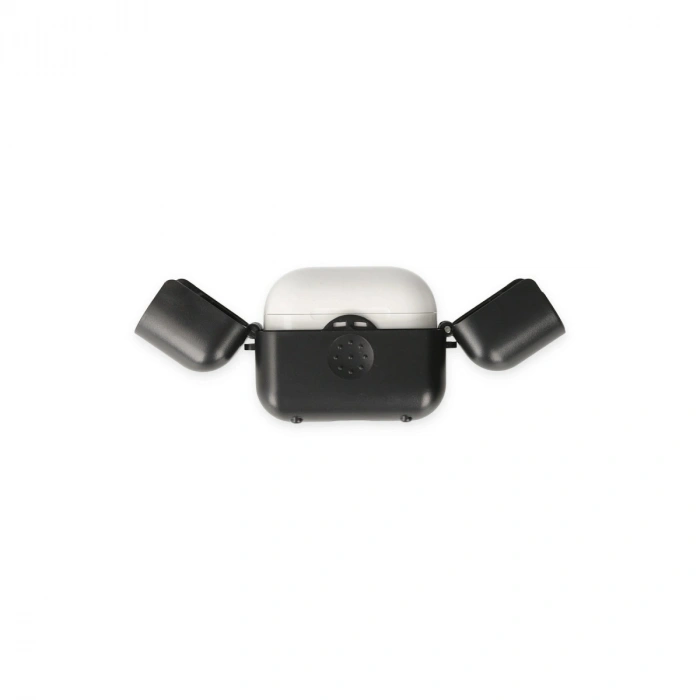 Apple Airpods 3 (3.nesil) Basmalı Kılıf - Siyah