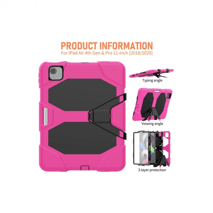 Apple İpad Pro 11 (2020) Kılıf Griffin Tablet Kapak - Pembe