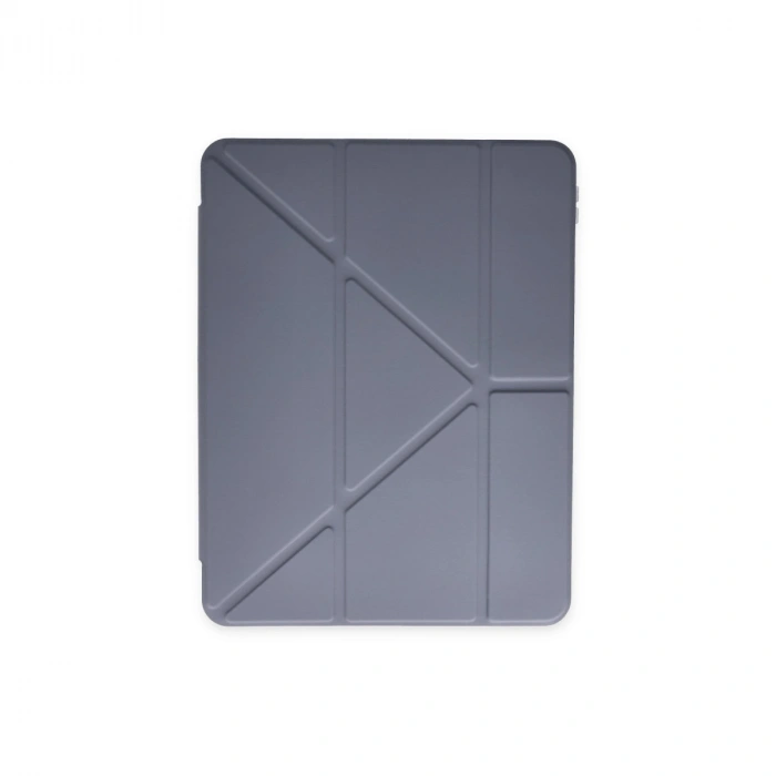 Apple İpad Pro 12.9 (2021) Kılıf Kalemlikli Mars Tablet Kılıfı - Lavender