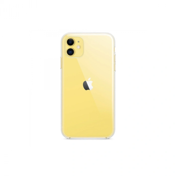 Apple İphone 11 Kılıf Lüx Şeffaf Silikon