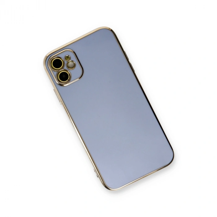 Apple İphone 11 Kılıf Volet Silikon - Mavi