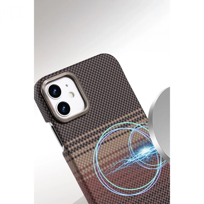Apple İphone 11 Vega Magsafe Kapak - Gri