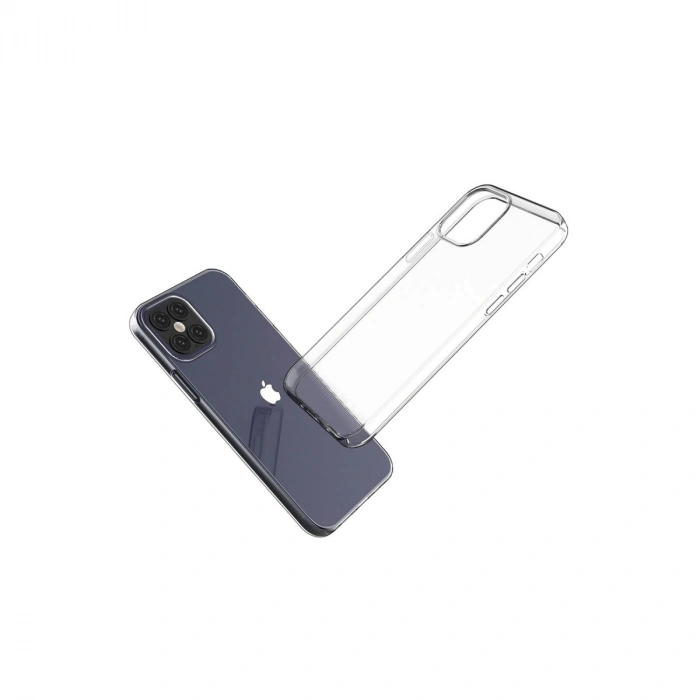 Apple İphone 12 Kılıf Lüx Şeffaf Silikon