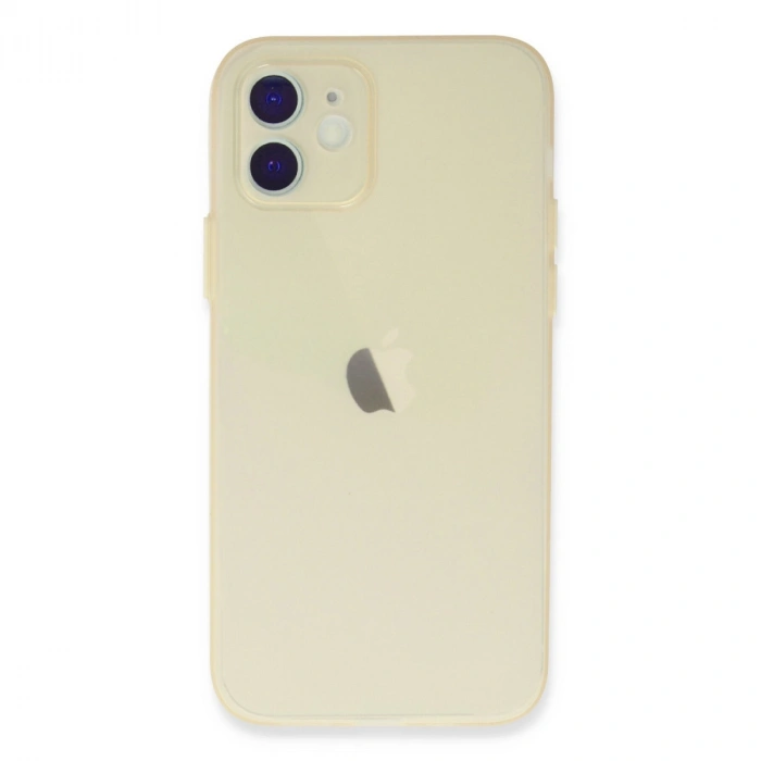 Apple İphone 12 Kılıf Puma Silikon - Gold