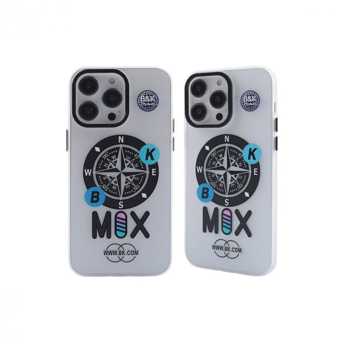 Apple İphone 13 Pro Kılıf Apollo Magneticsafe Desenli Kapak - Apollo Şeffaf - 3