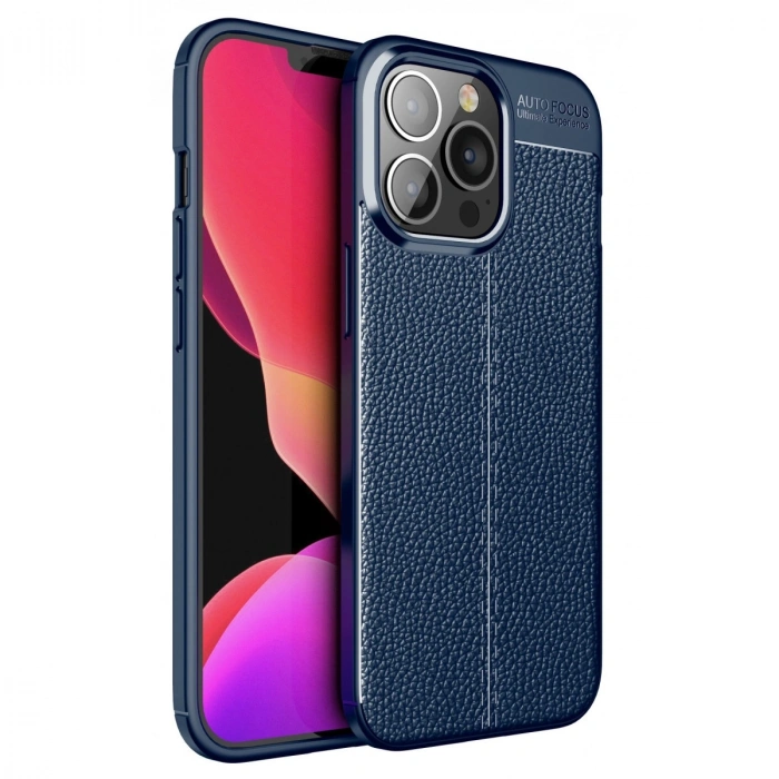 Apple İphone 13 Pro Kılıf Auto Focus Kapak - Lacivert