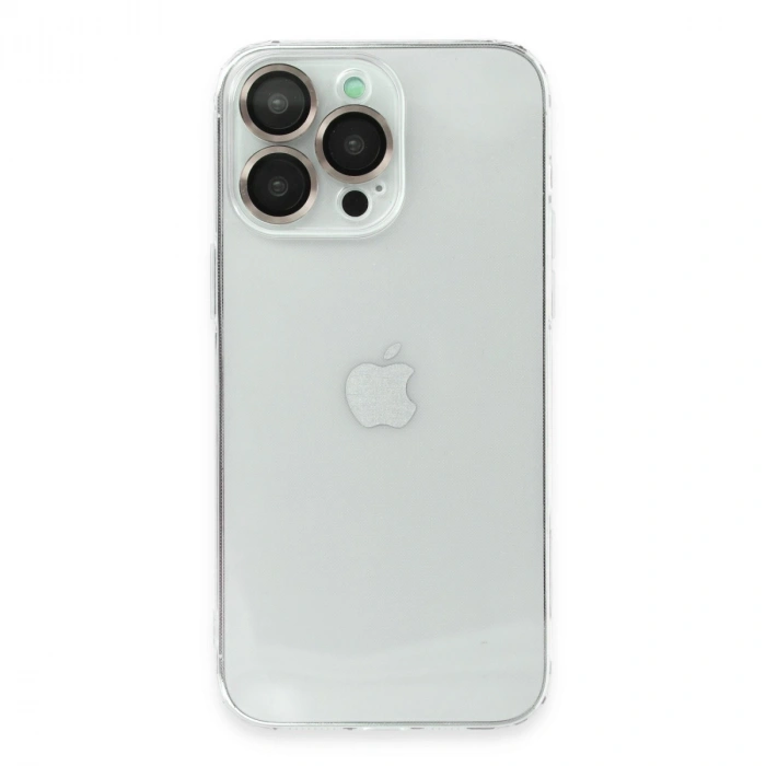 Apple İphone 13 Pro Kılıf Luko Lens Silikon -yeşil