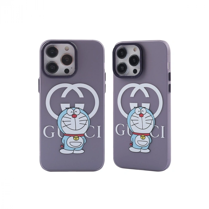 Apple İphone 13 Pro Kılıf Prada Desenli Kapak - Prada Mor - 3