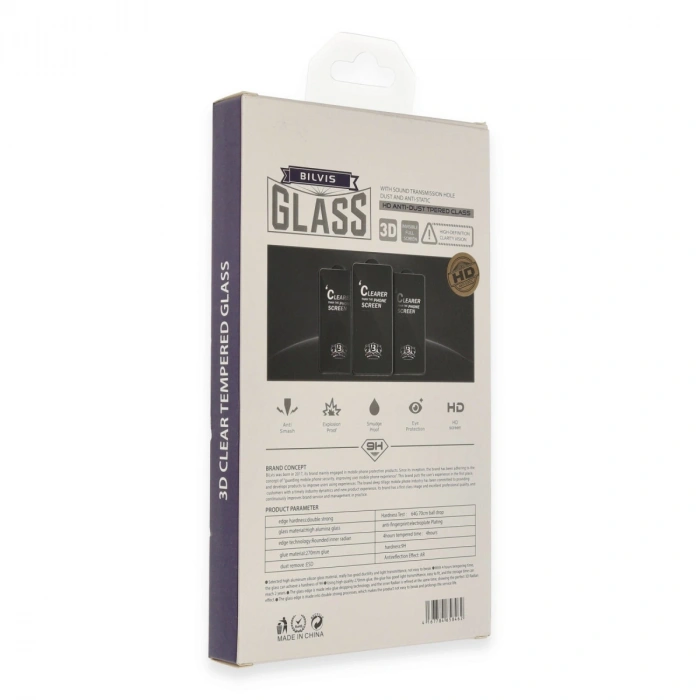 Apple İphone 13 Pro Max Bilvis 3d Cam Ekran Koruyucu