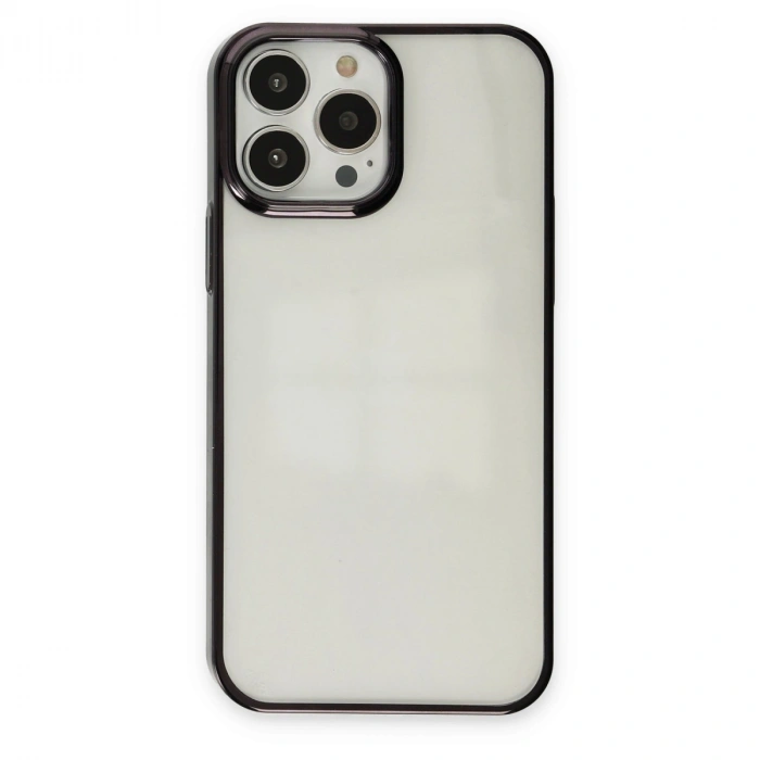 Apple İphone 13 Pro Max Kılıf Element Silikon - Siyah