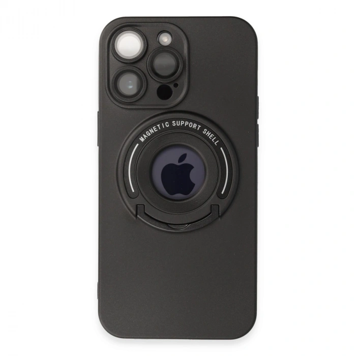 Apple İphone 13 Pro Max Kılıf Lukka Magneticsafe Kapak - Siyah