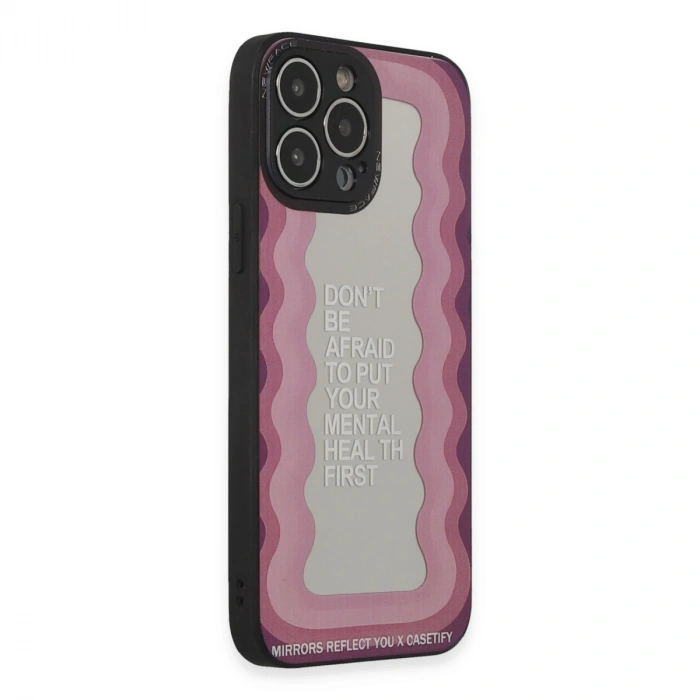 Apple İphone 13 Pro Max Kılıf Mirror Desenli Kapak - Mirror - 11