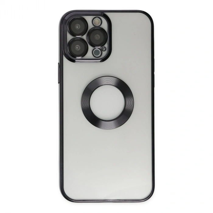 Apple İphone 13 Pro Max Kılıf Slot Silikon - Siyah
