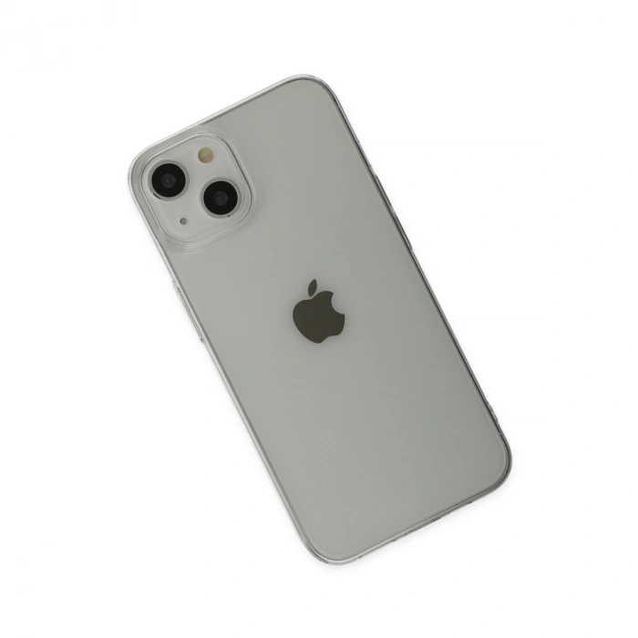 Apple İphone 14 Plus Kılıf Pc Sert Şeffaf Kapak - Şeffaf