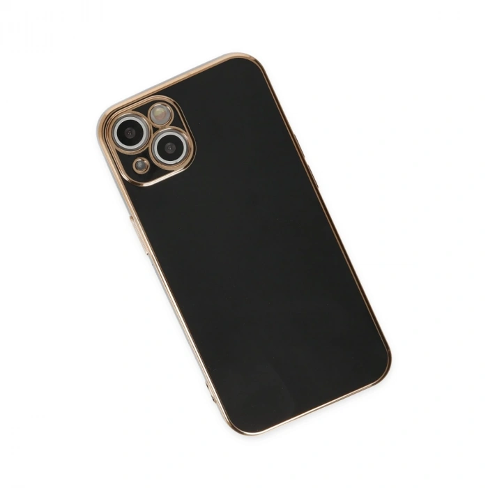 Apple İphone 14 Plus Kılıf Volet Silikon - Siyah