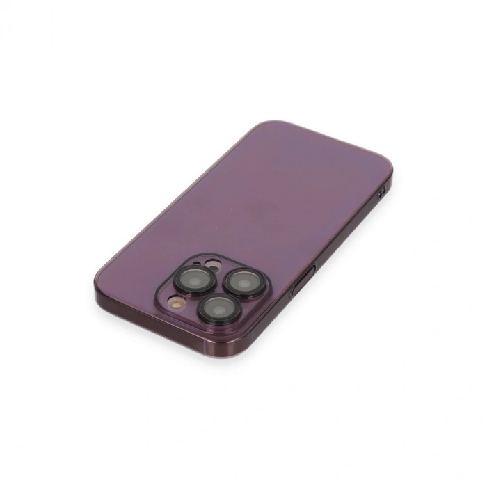 Apple İphone 14 Pro Kılıf Armada Lensli Kapak - Derin Mor