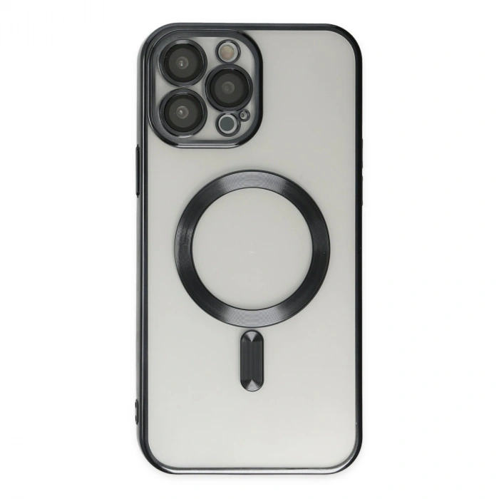 Apple İphone 14 Pro Kılıf Kross Magneticsafe Kapak - Siyah