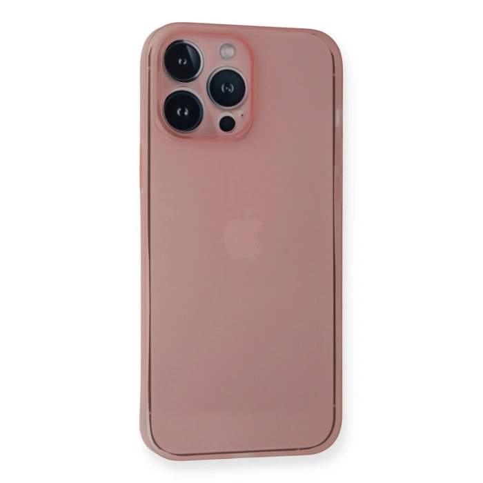 Apple İphone 14 Pro Kılıf Pp Ultra İnce Kapak - Pembe