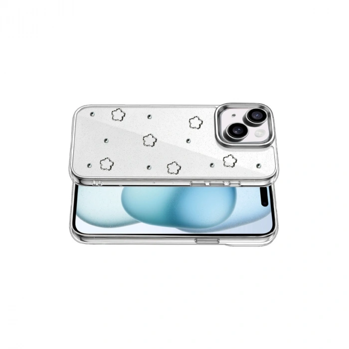 Apple İphone 15 Plus Fiyonk Desenli Kapak - Desen 2