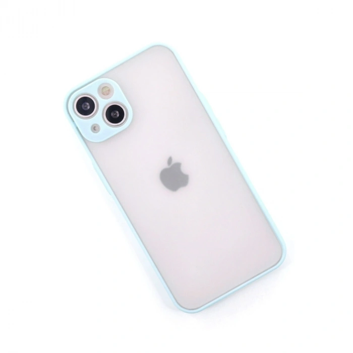 Apple İphone 15 Plus Kılıf Montreal Silikon Kapak - Turkuaz
