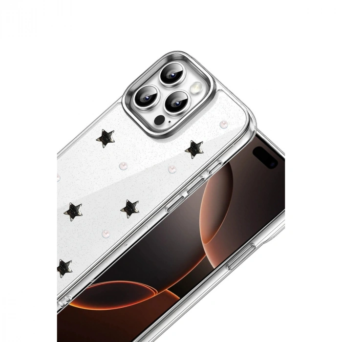 Apple İphone 15 Pro Fiyonk Desenli Kapak - Desen 7