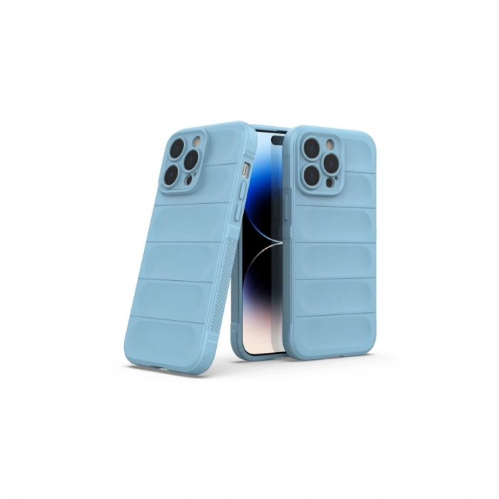 Apple İphone 15 Pro Kılıf Optimum Silikon - Sky Blue