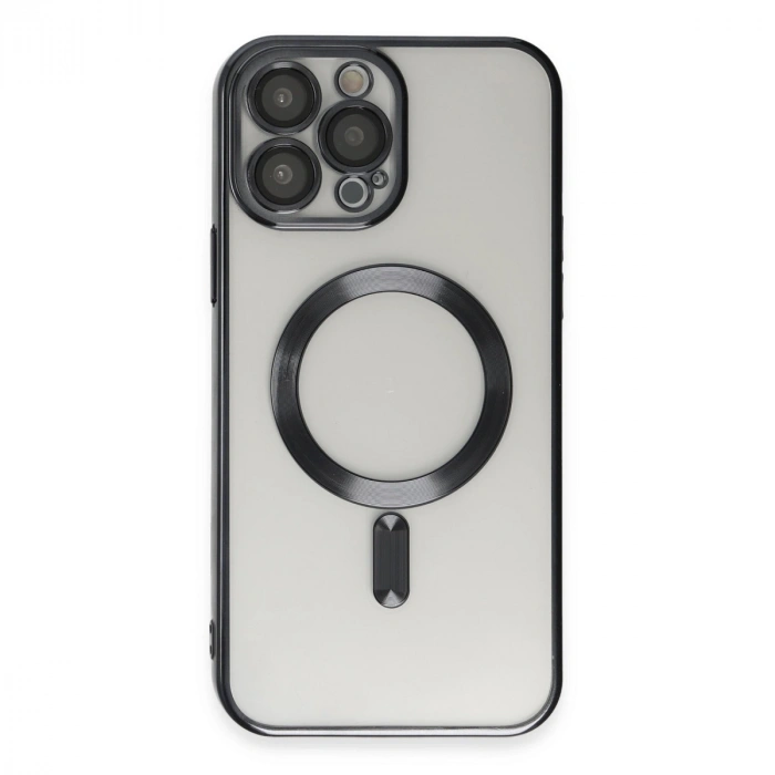 Apple İphone 15 Pro Max Kılıf Kross Magneticsafe Kapak - Siyah