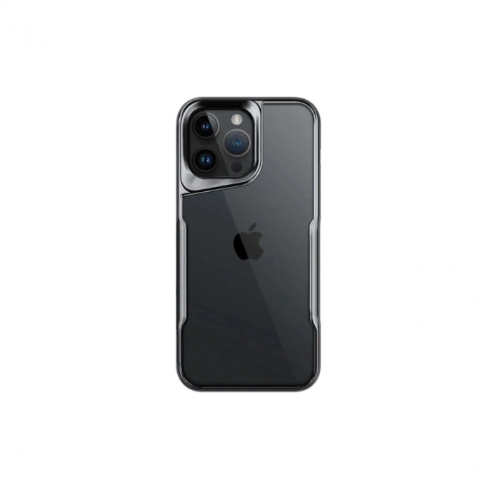 Apple İphone 16 Pro Kılıf Boyi Silikon Kapak - Titan Gri