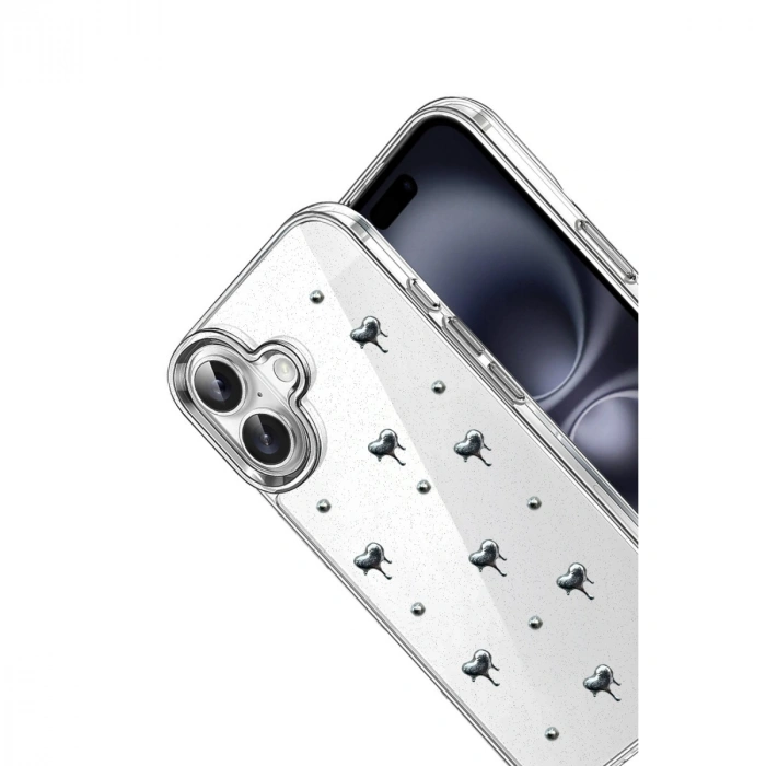 Apple İphone 17 Fiyonk Desenli Kapak - Desen 1