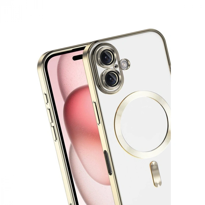 Apple İphone 17 Kross Magneticsafe Kapak - Gold
