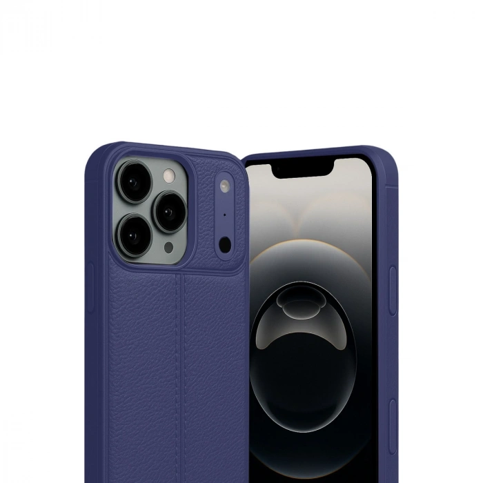 Apple İphone 17 Pro Auto Focus Kapak - Lacivert